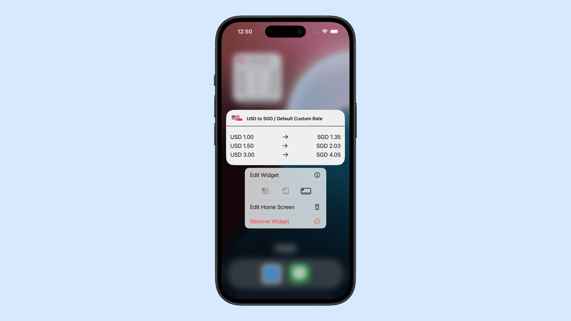 Calculator Widget With Discount Buttons - Currency Convert Widget